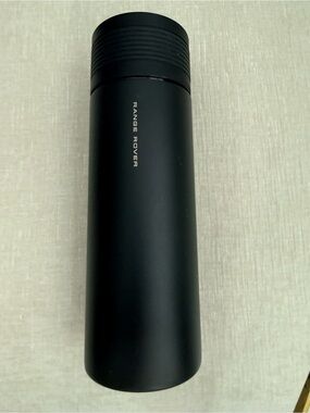 Range Rover Black Insulated Travel Bottle - Sleek Matte Finish NEW